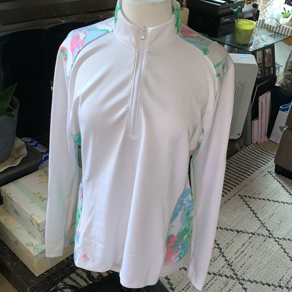 BNWOT Women's Lightweight Quarter-Zip Pullover by Adidas - Picture 1 of 9